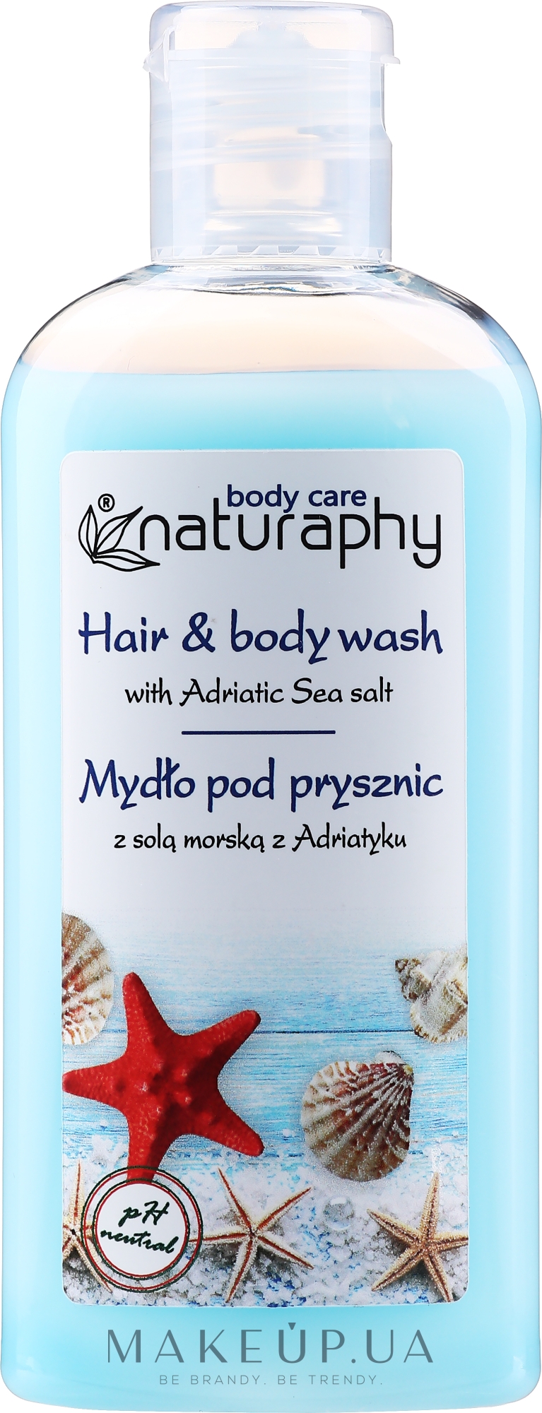Шампунь-гель для душа с морской солью - Naturaphy Hair&Body Wash — фото 100ml