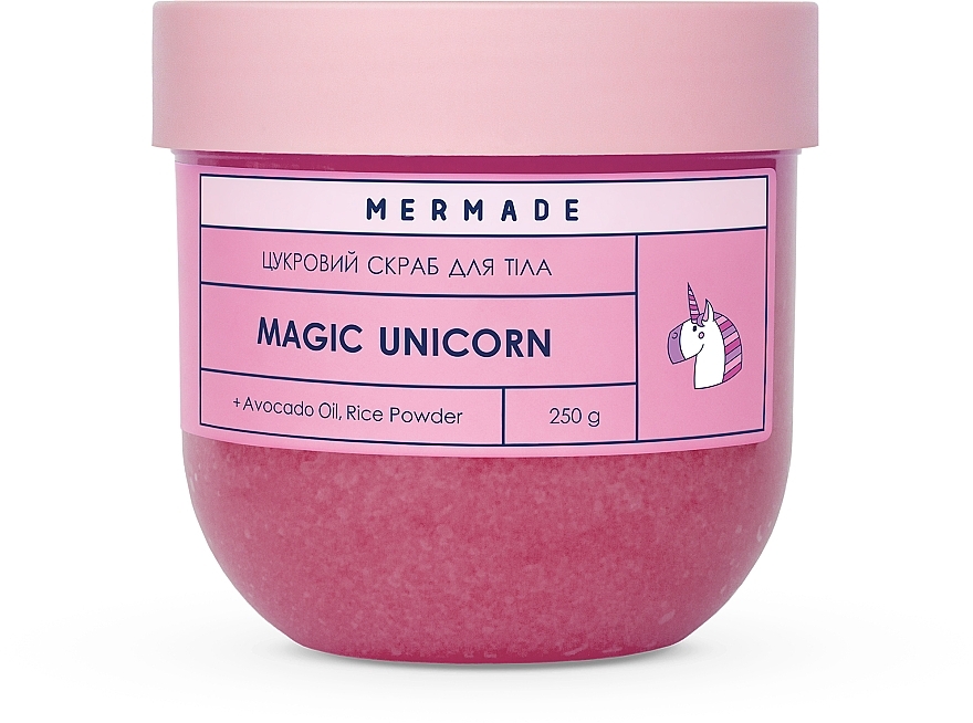 Сахарный скраб для тела - Mermade Magic Unicorn — фото N1