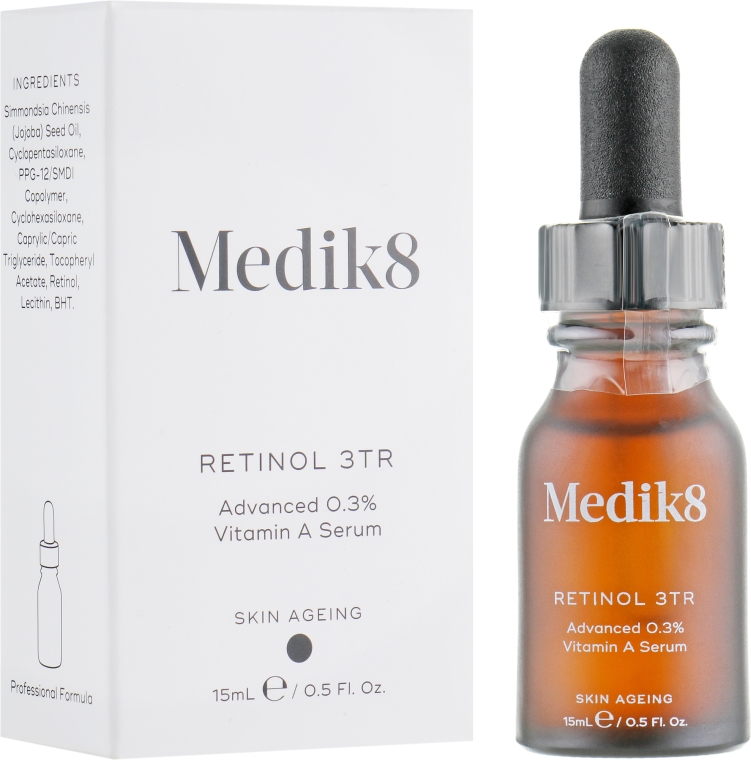 Ночная сыворотка с ретинолом 0.3% - Medik8 Retinol 3TR Advanced 0.3% Vitamin A Serum — фото N1