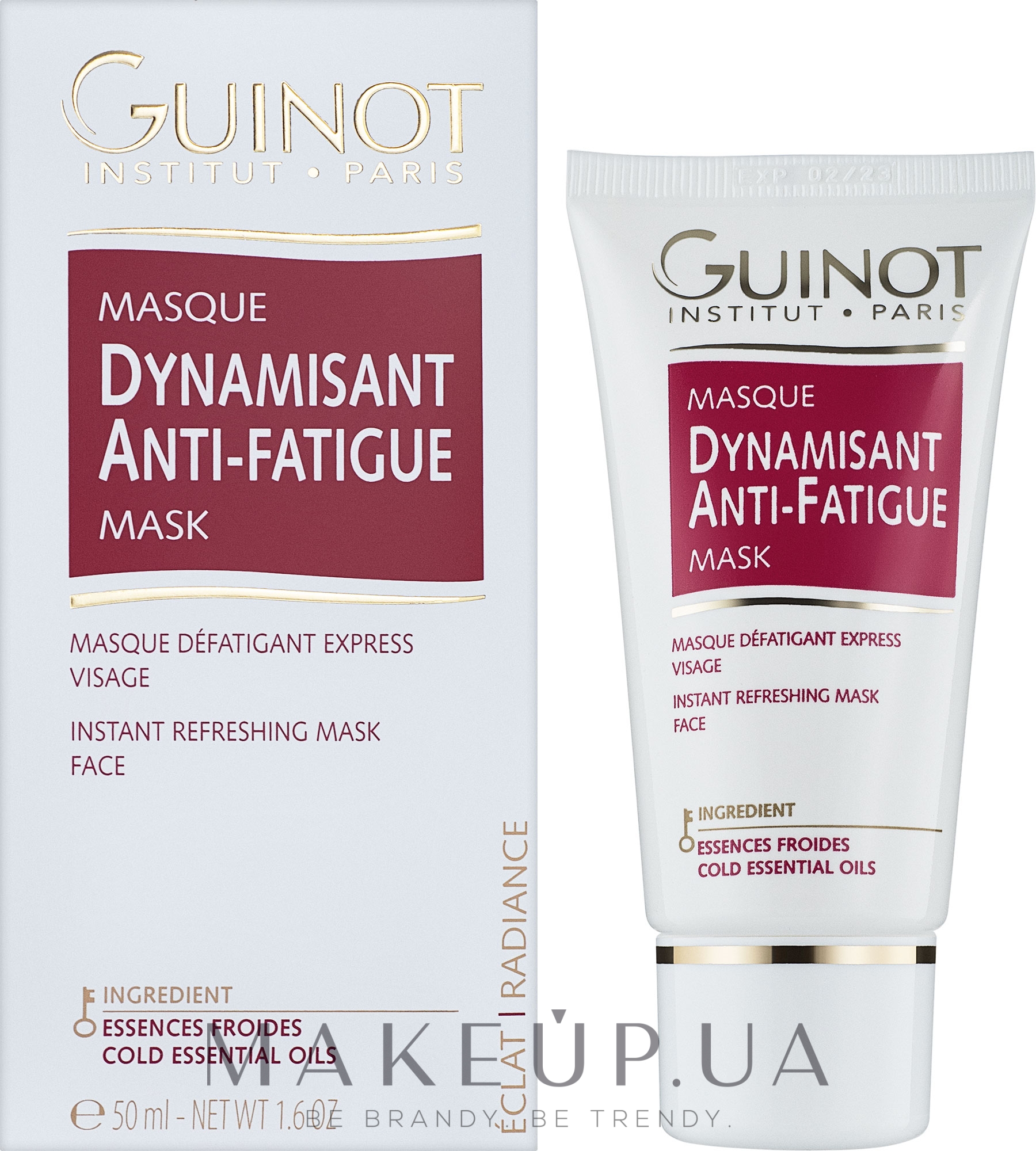Активизирующая маска для лица - Guinot Dynamisant Anti-Fatique Face Mask — фото 50ml