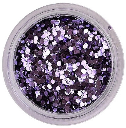 Блискітки для дизайну нігтів - Nailmatic Pure Glitter Large Purple Glitters — фото N2