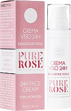 Духи, Парфюмерия, косметика Крем для лица увлажняющий 24h - Erbario Toscano Pure Rose 24h Face Cream