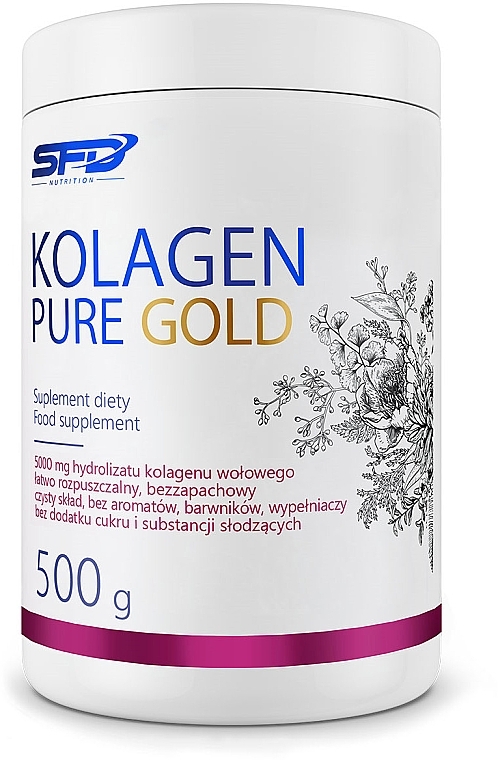 Харчова добавка "Колаген Голд", у порошку - SFD Nutrition Kolagen Gold — фото N1
