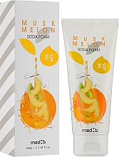 Пінка для вмивання з содою з екстрактом мускусної дині - MED B Muskmelon Soda Foam — фото N2