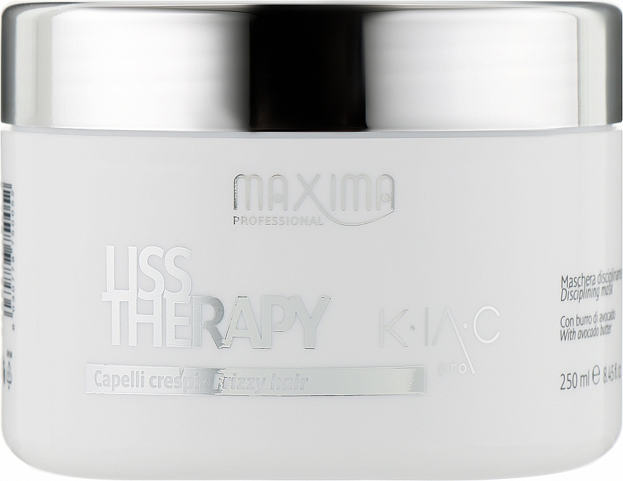 Дисциплінувальна маска для гладкості волосся - Maxima Liss Therapy Mask