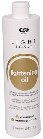 Освітлювальна олія для волосся - LISAP Light Scale Lightening Oil — фото N1