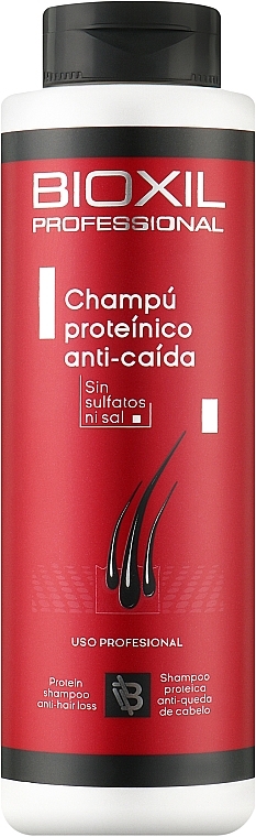 Шампунь с протеинами, витамином B5 против выпадения волос - Bioxil Anti-Caida Shampoo — фото N1