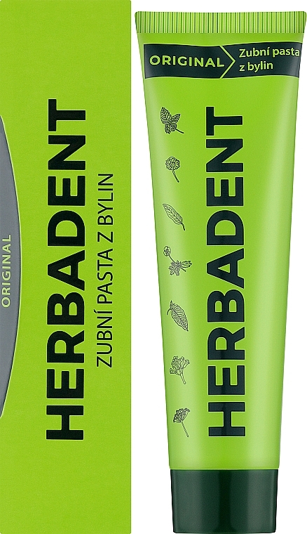 Зубна паста - Herbadent Original Herbal Toothpaste — фото N2