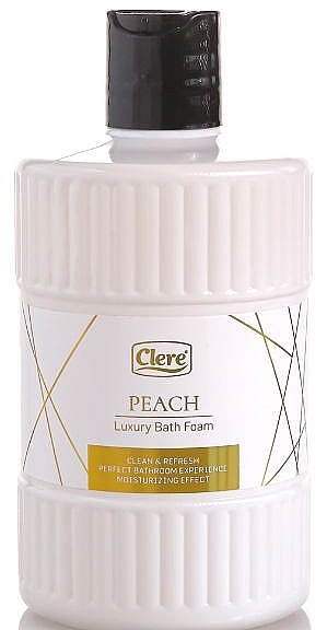 Пена для ванны "Peach" - Clere Luxury Bath Foam — фото N1