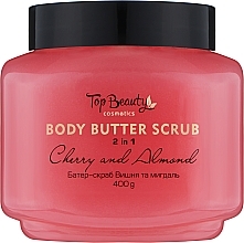 Баттер-скраб для тела "Вишня и миндаль" - Top Beauty Body Butter Sdrub — фото N1