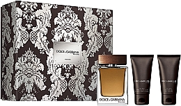 Духи, Парфюмерия, косметика Dolce & Gabbana The One For Men - Набор (edt/100ml + sh/gel/50ml + ash/balm/50ml)