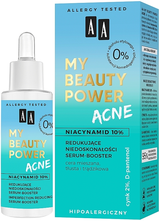 Сироватка-бустер для обличчя - AA My Beauty Power Acne — фото N3