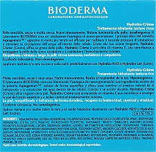 Інтенсивно зволожувальний крем для сухої шкіри - Bioderma Hydrabio Rich Moisturising Care — фото N5