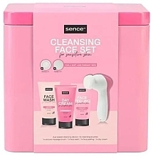 Набор для очищения чувствительной кожи лица - Sence Cleansing Face Set For Sensitive Skin — фото N1