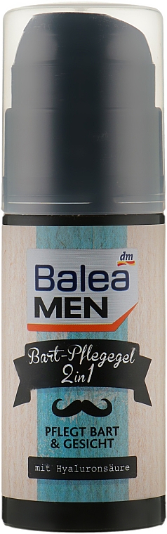Гель для догляду за бородою 2в1 - Balea Men Beard Care Gel — фото N2