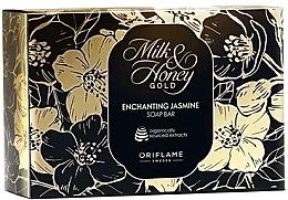 Мыло "Чарующий жасмин" - Oriflame Milk & Honey Gold Enchanting Jasmine Soap Bar — фото N1