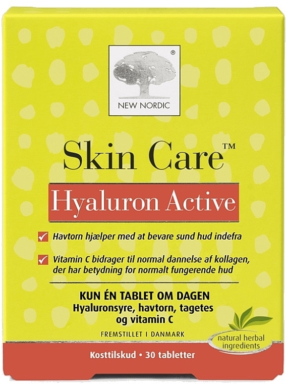 Пищевая добавка "Гиалуроновая кислота" - New Nordic Skin Care Hyaluron Active — фото N1