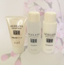 Парфумерія, косметика Набір дорожній - Isehan Elfe V-II Ageless (wash/16ml + lot/30ml + lot/30ml)