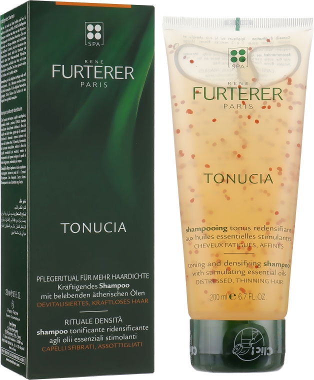 Тонізуючий шампунь для тонкого і ослабленого волосся - Rene Furterer Tonucia Toning Shampoo For Fine & Hair Limp — фото N4