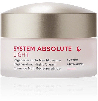 Восстанавливающий ночной крем - Annemarie Borlind System Absolute System Anti-Aging Regenerating Night Cream Light — фото N2