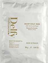 Духи, Парфюмерия, косметика Отшелушивающая маска для лица - Delfy Cosmetics Enjoy Gold Mask