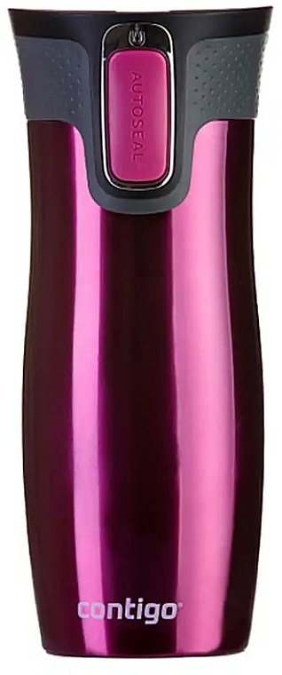 Термочашка, 470 мл - Contigo Thermal Mug West Loop Raspberry — фото N1