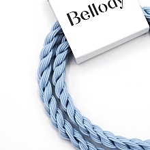 Резинка для волосся, seychelles blue, 4 шт. - Bellody Original Hair Ties — фото N3