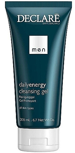 Ніжний чоловічий гель для очищення шкіри обличчя - Declare Men Daily Energy Cleansing Gel — фото N1