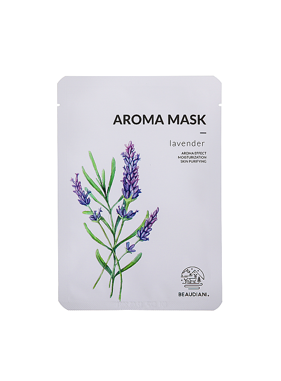 Маска для обличчя "Лаванда" - Beaudiani Aroma Mask Lavender — фото N3