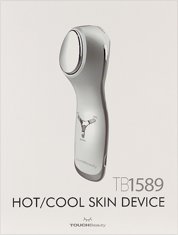 Апарат для шкіри навколо очей зі зігрівальним/охолоджувальним ефектом - TouchBeauty Hot/Cool Skin Device — фото N2
