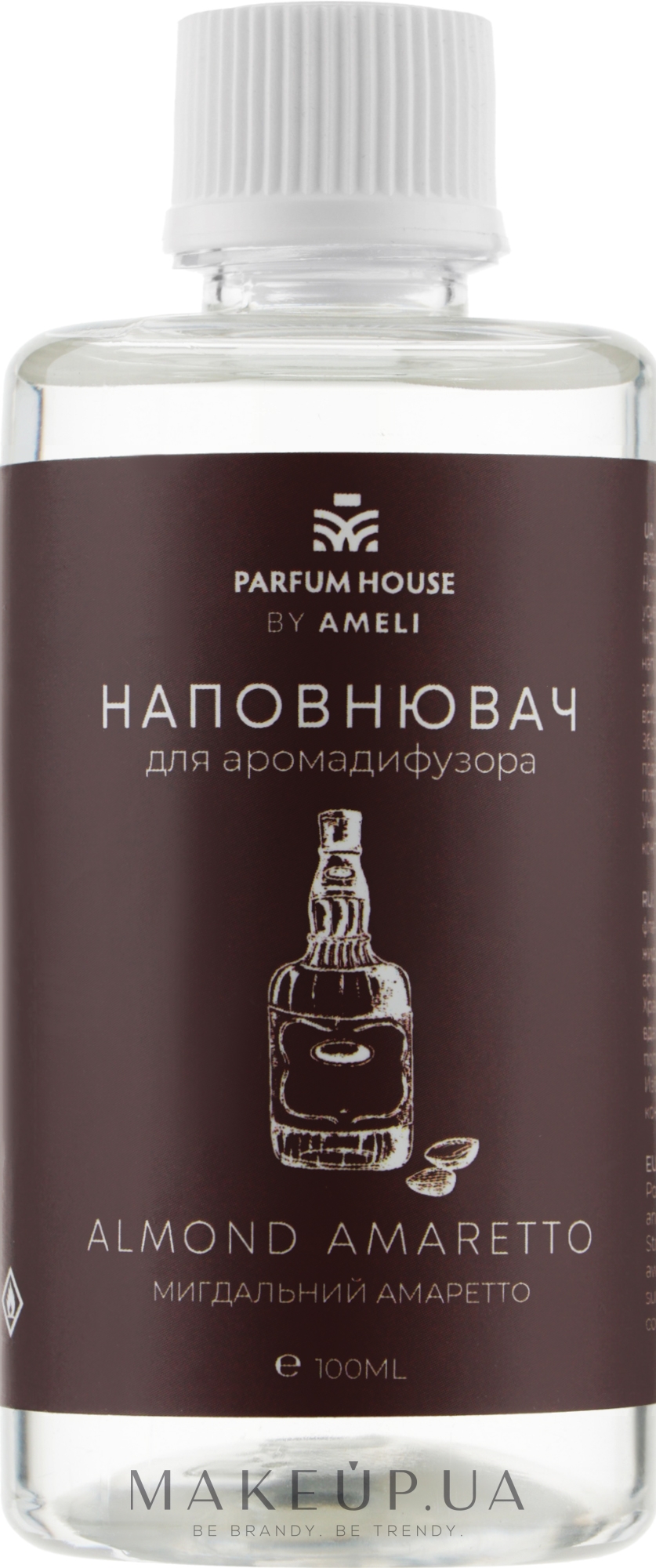 Наполнитель для диффузора "Миндальный амаретто" - Parfum House By Ameli Almond Amaretto — фото 100ml