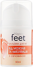 Бальзам для ніг "Від мозолів і натоптнів" із сечовиною - Happy Feet — фото N1