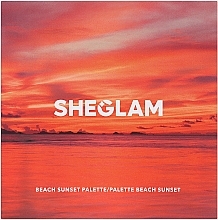 Палетка теней для век - Sheglam Beach Sunset Eyeshadow — фото N2