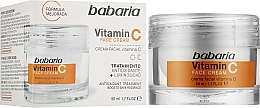 Крем для лица с витамином C - Babaria Face Cream Vitamin C — фото N2