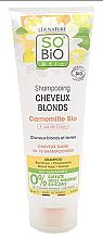 Духи, Парфюмерия, косметика Шампунь для волос - So'Bio Cheveux Blonds Shampoo