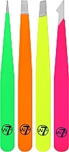 Набір неонових пінцетів - W7 Glow Getter Neon Tweezer Set — фото N2