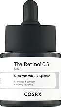 Духи, Парфюмерия, косметика Антивозрастная сыворотка для лица с ретинолом 0,5% - Cosrx The Retinol 0.5 Super Vitamin E + Squalane