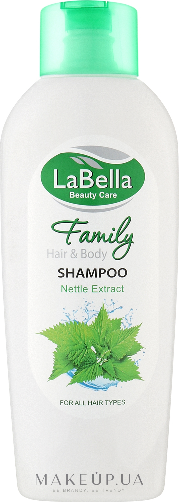 Шампунь для волос и тела - La Bella Family Shampoo Nettle Extract — фото 750ml
