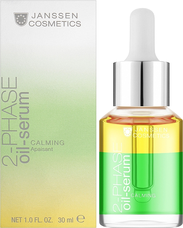 Двухфазная сыворотка для чувствительной кожи лица - Janessene Cosmetics 2-Phase Oil Serum Calming Apaisant — фото N2
