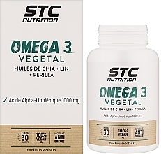 Пищевая добавка "Комплекс растительных масел Омега 3" - STC Nutrition Omega 3 Vegetal — фото N2