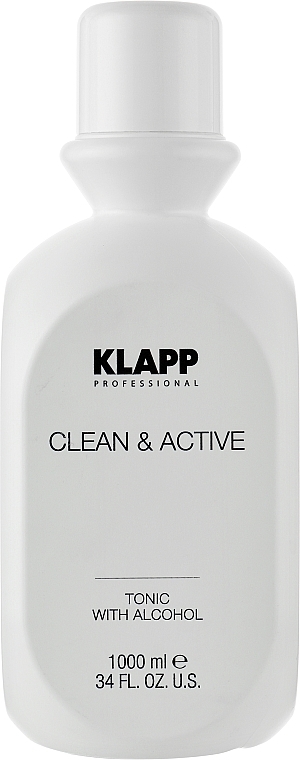 Тонік для обличчя - Klapp Clean & Active Tonic with Alcohol — фото N6