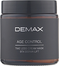 Парфумерія, косметика Маска для обличчя "Зворотний час" - Demax Age Control Time Less Cream Mask BTX Derma Lift
