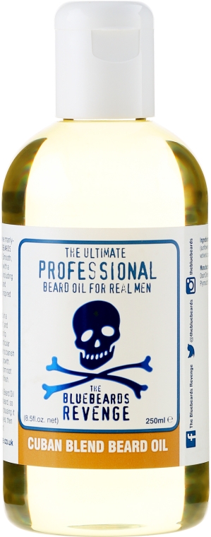 Олія для бороди "Кубинська суміш" - The Bluebeards Revenge Cuban Blend Beard Oil — фото N4