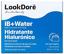 Гель-крем для интенсивного увлажнения - LookDore IB+Water Refreshing Moisturizing Gel Cream — фото N2