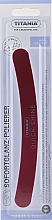 Полірувальник для нігтів "Швидкий блиск" 800/4000 грит, 17,5 см - Titania Nail File Quick Shine — фото N1
