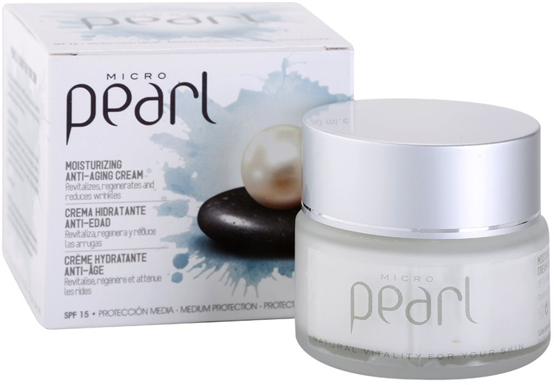 Антивозрастной дневной крем для лица - Diet Esthetic Micro Pearl Day Face Cream SPF 15 — фото N1