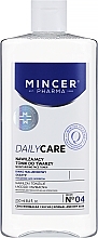 Парфумерія, косметика Зволожуючий тонік для обличчя 04 - Mincer Pharma Daily Care Tonic Nousturizing 04