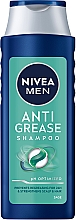 Мужской шампунь для жирных волос - NIVEA MEN Anti Grease Shampoo — фото N1