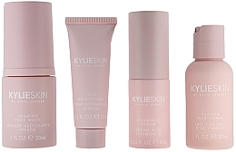 Духи, Парфюмерия, косметика Набор - Kylie Skin Face Care Set (foam/30 ml + cr/15 ml + ser/10 ml + toner/30 ml)