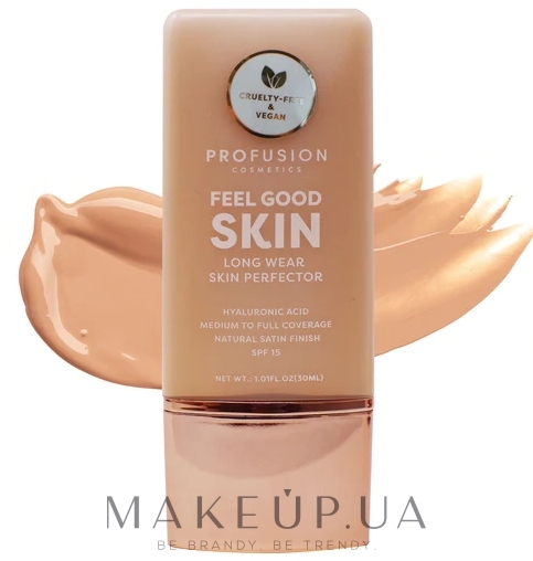 Тональна основа - Profusion Cosmetics Feel Good Skin Light — фото 03